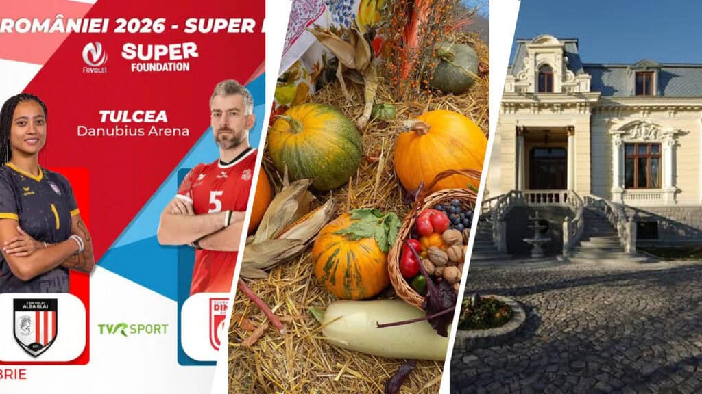 colaj 16 oct Weekend cu volei, teatru, filme și Ziua Recoltei în județul Tulcea. Unde poți merge